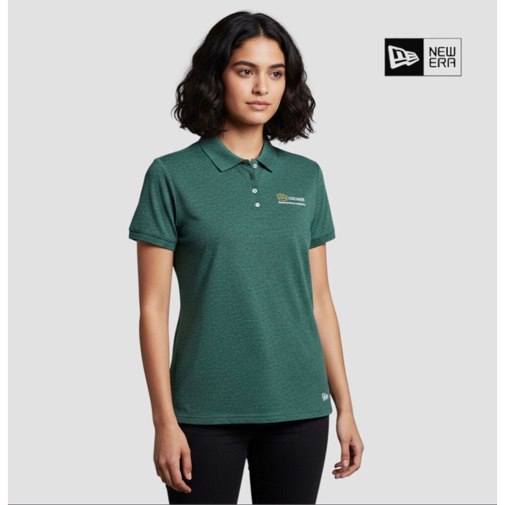 Baju Polo NEW ERA Fenale  GREEN 120 Preloved