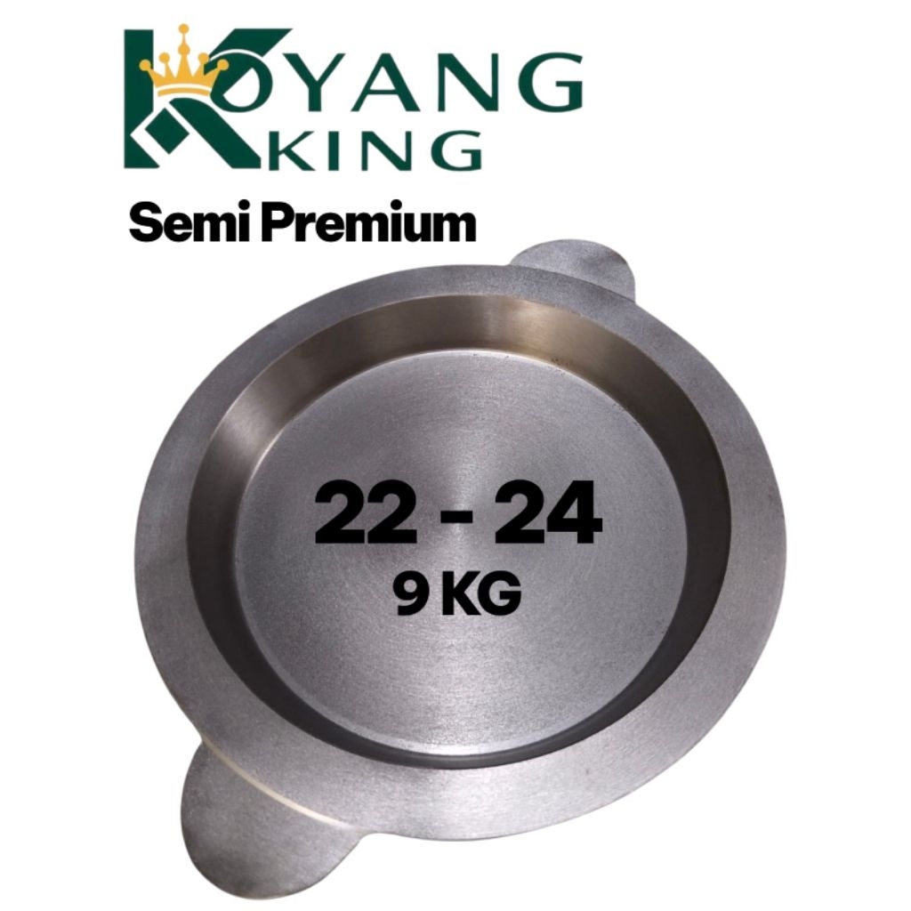 Loyang Martabak Manis 22-24 Semi premium baja murni