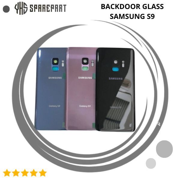 BACKDOOR GLASS SAMSUNG S9 ORIGINAL