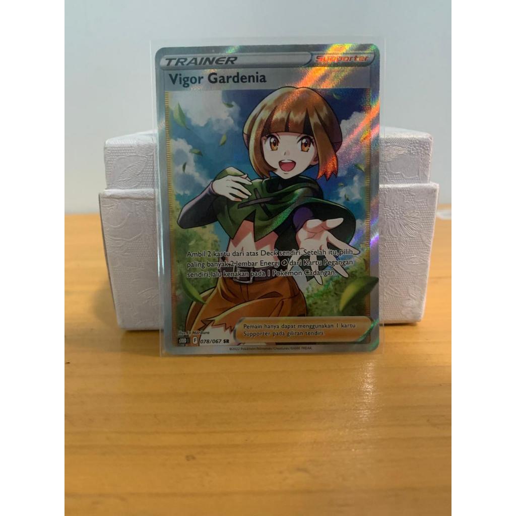 Vigor Gardenia SR s10D Kartu Pokemon TCG Indonesia