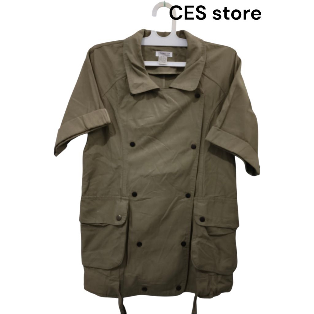 jaket jacket fashion wanita parka military style