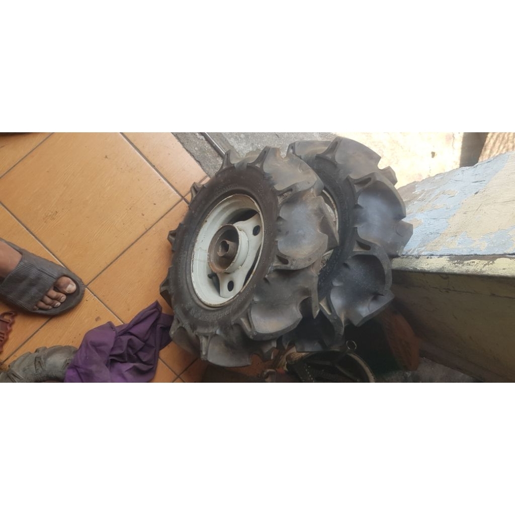 Velg + Ban traktor Bridgestone Ring 8 uk 400-8 mini atv dll