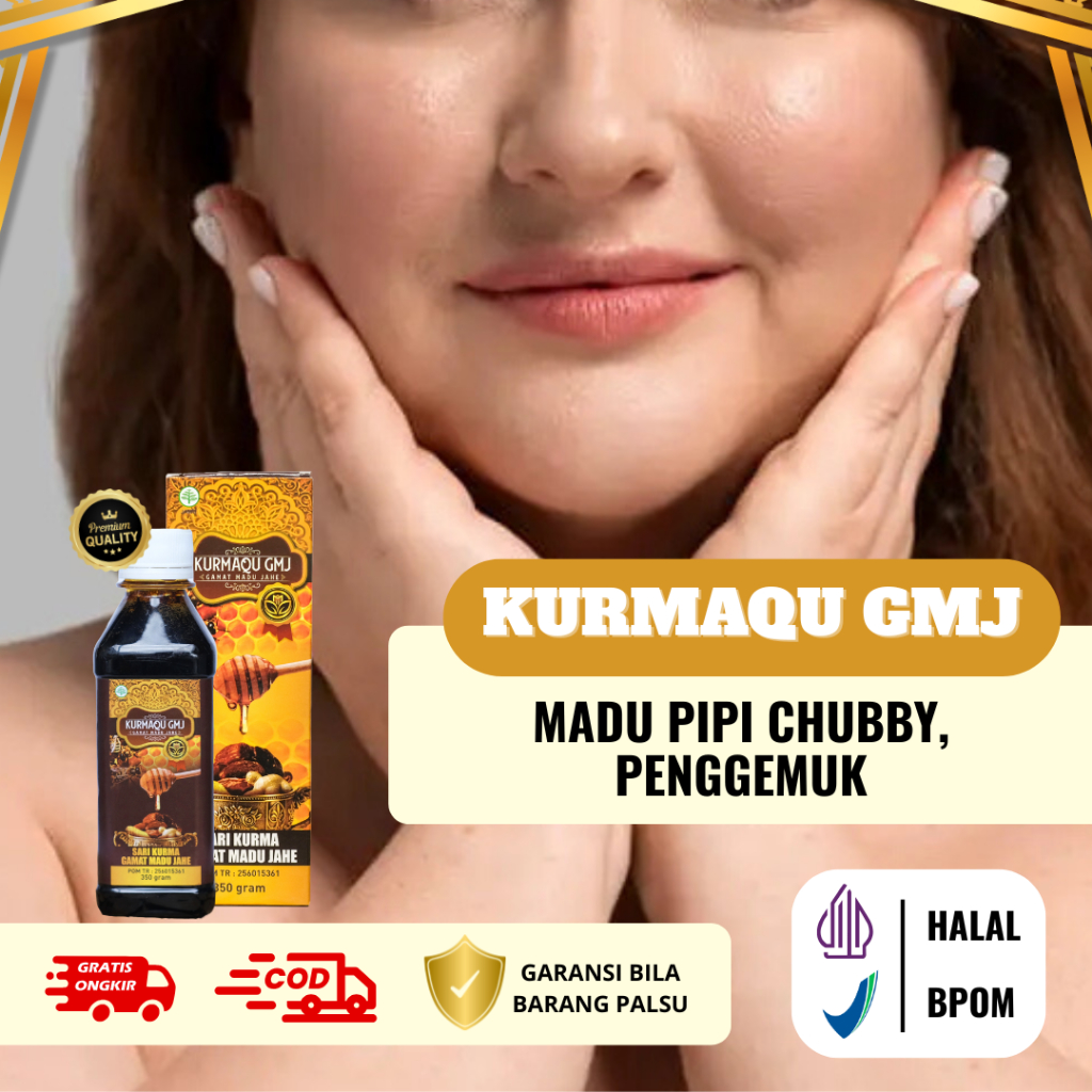 Madu Gemuk Pipi Chubby Pipi Cabi Penggemuk Pipi Penambah Berat Badan madu Gemuk Alami Herbal 100% ku