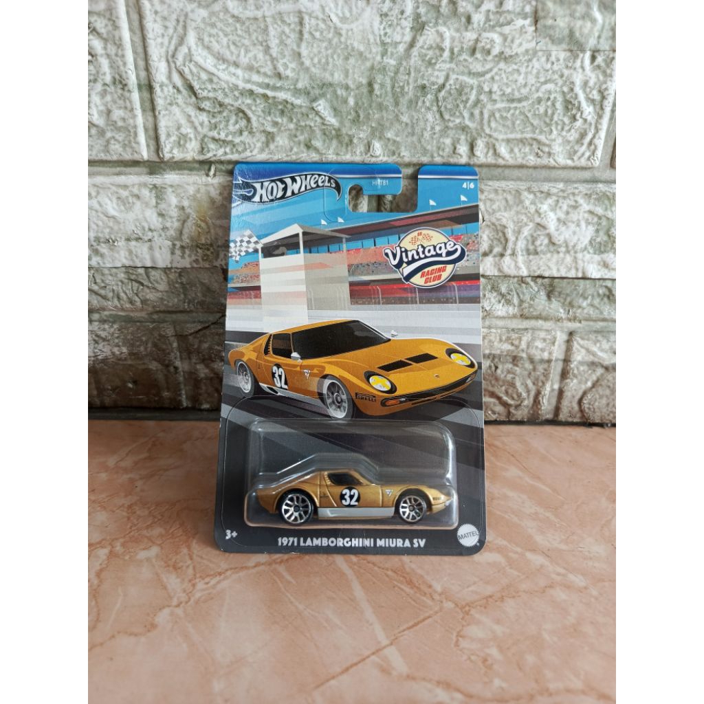 HOTWHEELS LAMBORGHINI MIURA SV
