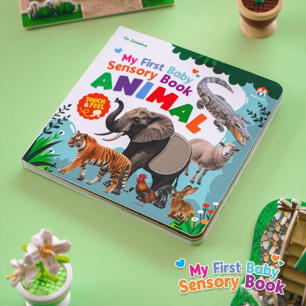 MY FIRST BABY SENSORY BOOK – ANIMAL
