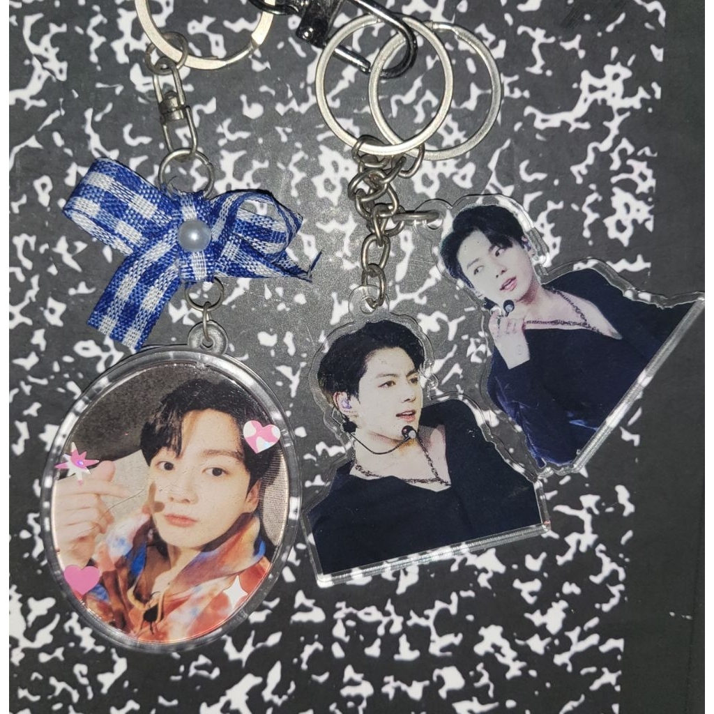 Jungkook bts keychain akrilik preloved