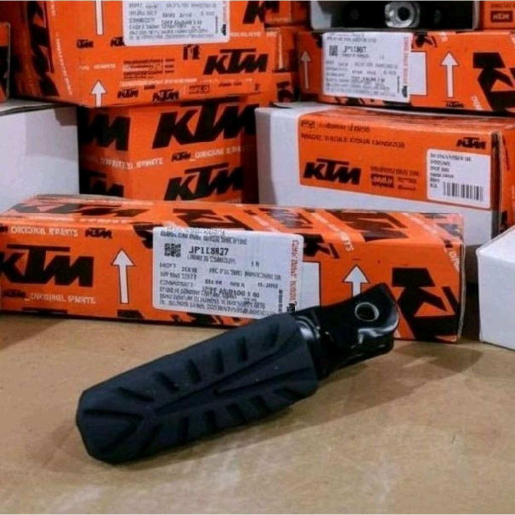 FOOT STEP DEPAN KIRI KTM DUKE RC 200 250 390 ORIGINAL FOOT STEP ASSEMBLY RIDER LH KTM
