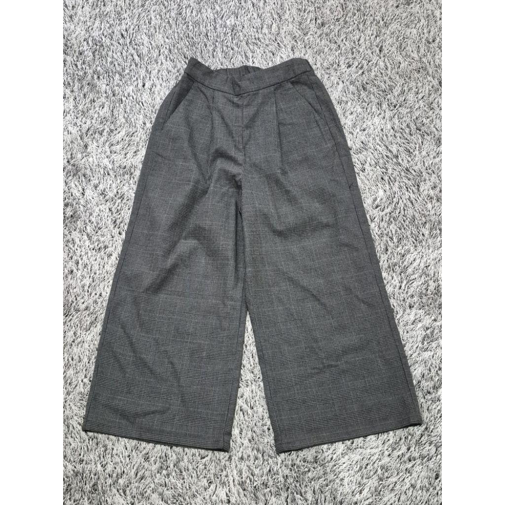 Celana kulot tartan (ELVENCE DEUX)