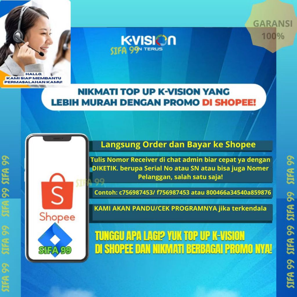 Paket K-Vision 1 Tahun Diskon Lebaran