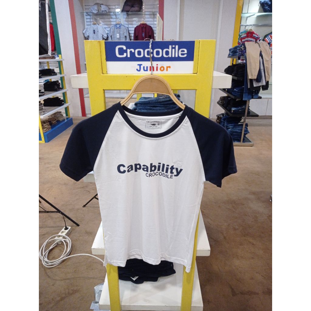 Crocodile Junior - tshirt spesial price kaos anak cowok kaos merah imlek