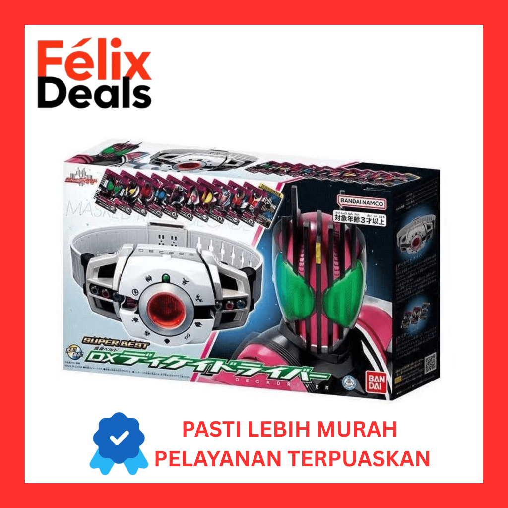 SUPERBEST DX Belt Decade 20th Anniversary Bandai Original