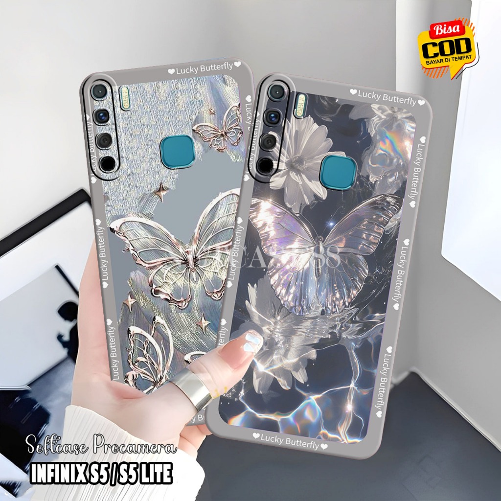 Softcase INFINIX S5 - S5 LITE - S4 - SMART 3 PLUS Terbaru - Silikon Tpu - Aksesories Handphone - Pel