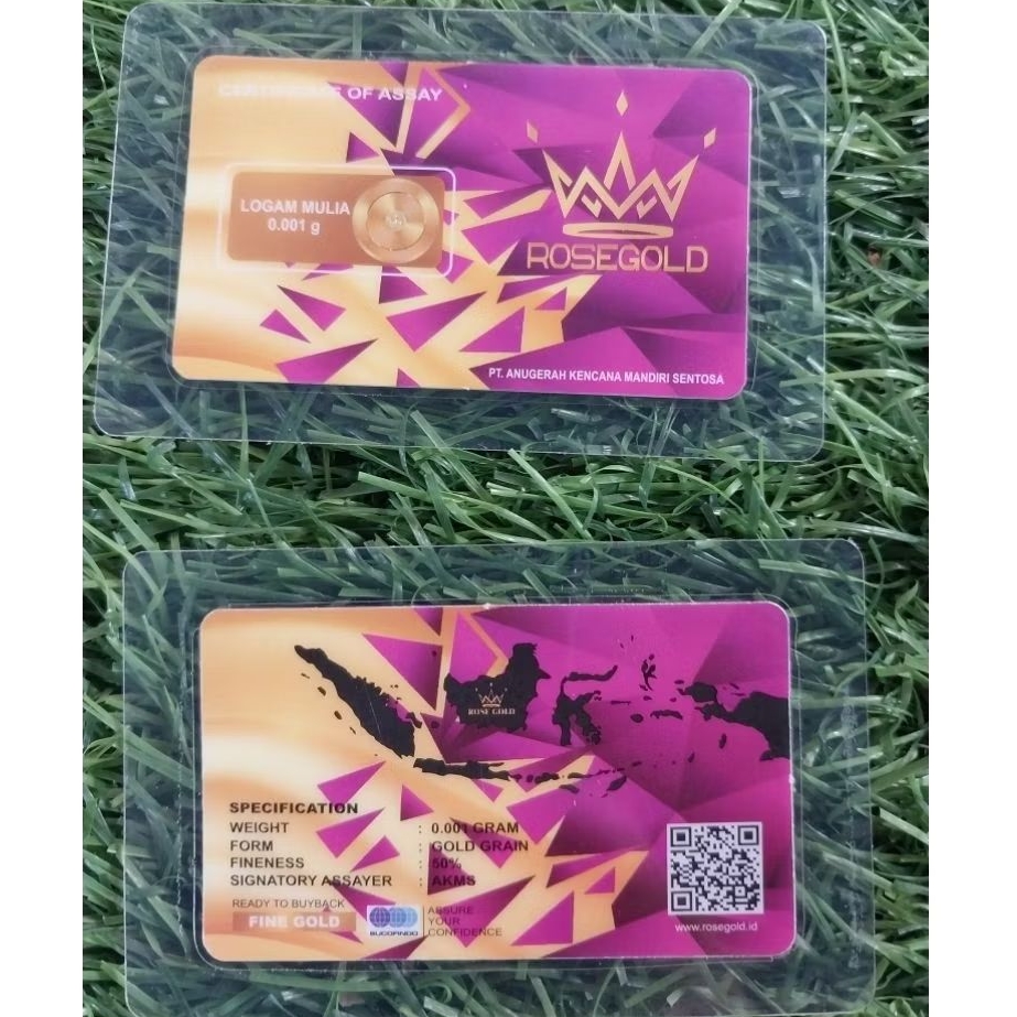 emas 24k - logam mulia - emas asli sertifikat barcode