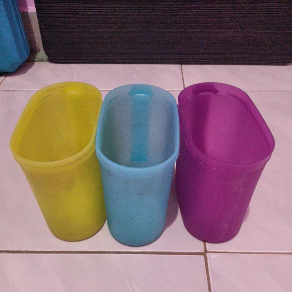 TEKO AIR 1 LTR TANPA TUTUP TUPPERWARE SECOND