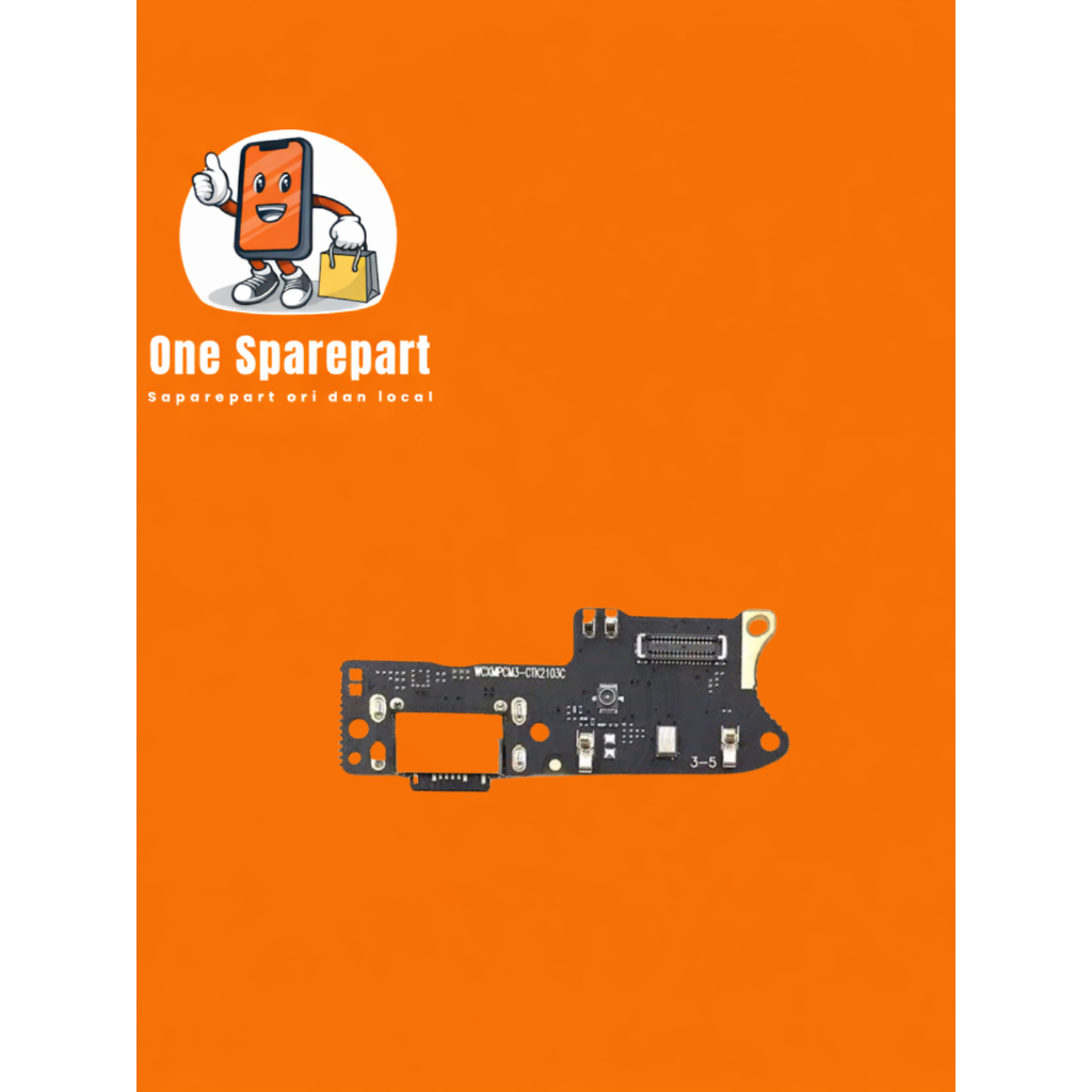 FLEXIBLE KONEKTOR POCO M3 / REDMI 9T POCOPHONE CAS CHARGER MIC / FLEXIBLE CONNECTOR CON TC PLUG IN B