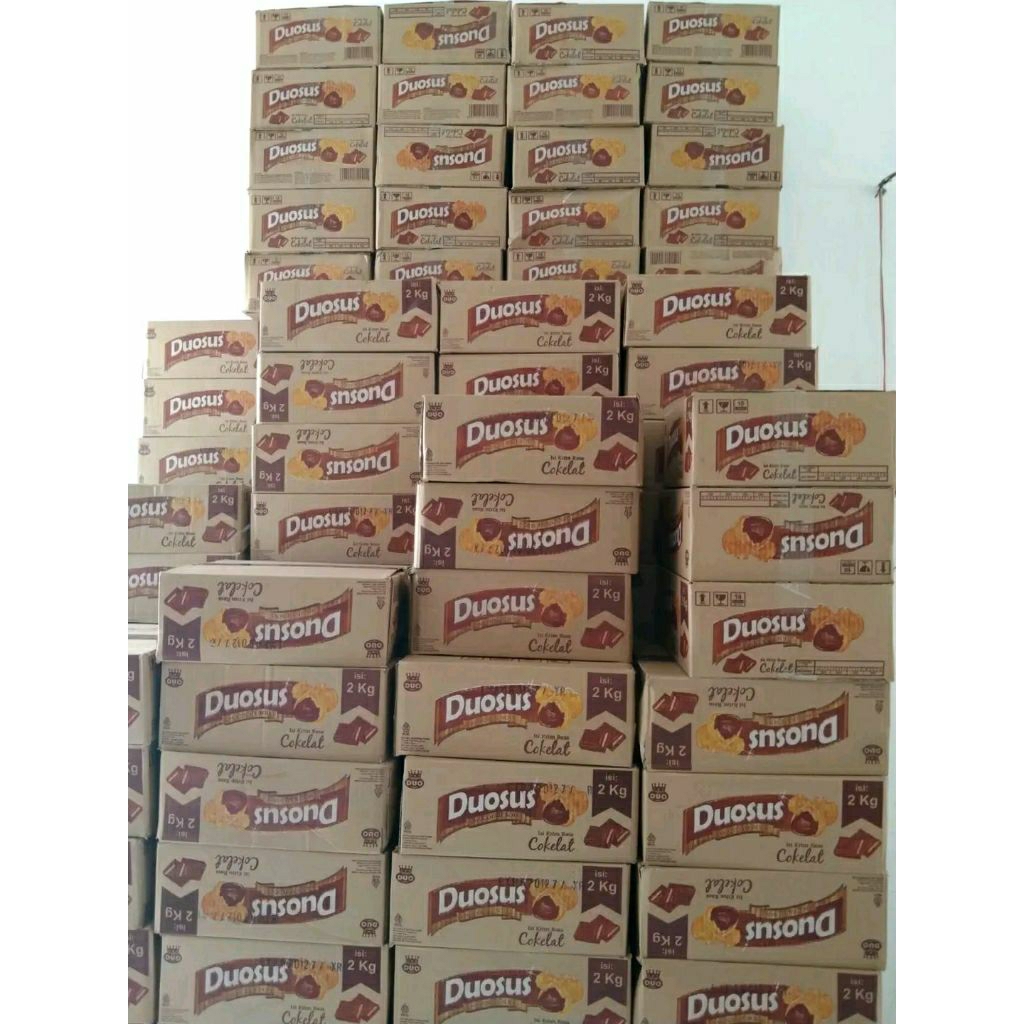 Kue sus kering Duosus rasa coklat