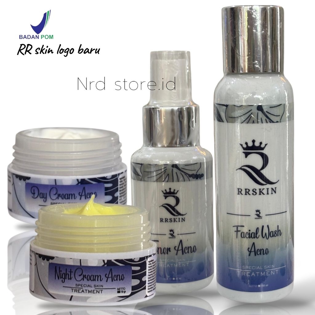 Skincare RR skin paket acne bpom klinik