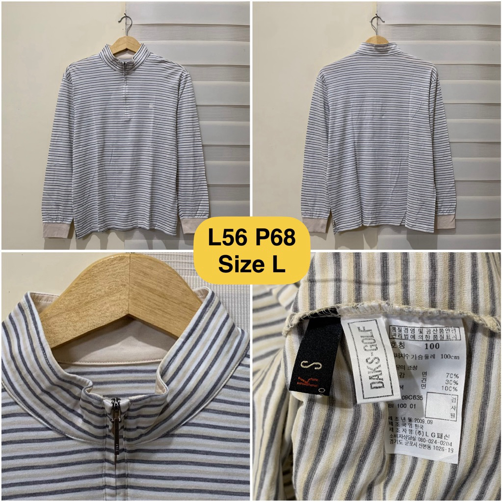 Lengan Panjang Zipper Daks Original