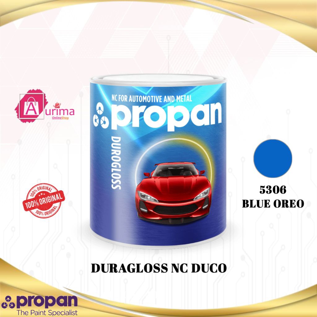 CAT DUCO CAT MOBIL PROPAN DURAGLOSS BLUE OREO - 5306 REPACK