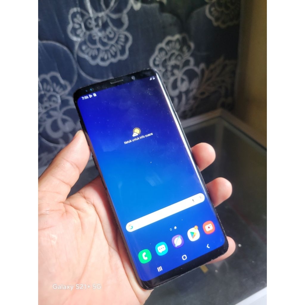 SAMSUNG S9 PLUS RAM 6/64 SECOND