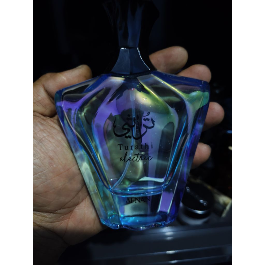 Turathi Electric Afnan | Botol kosong + box