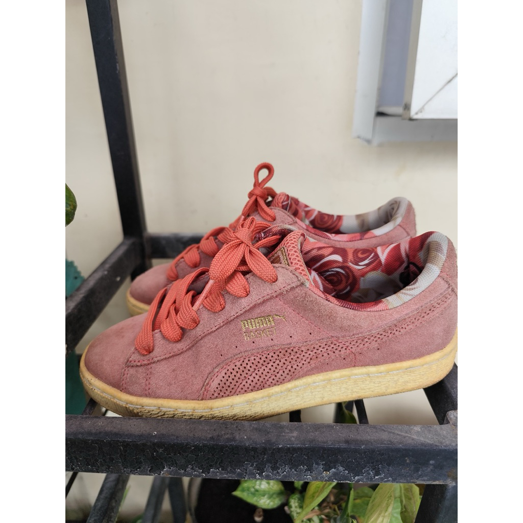 PUMA SUEDE X CAREAUX ROSE