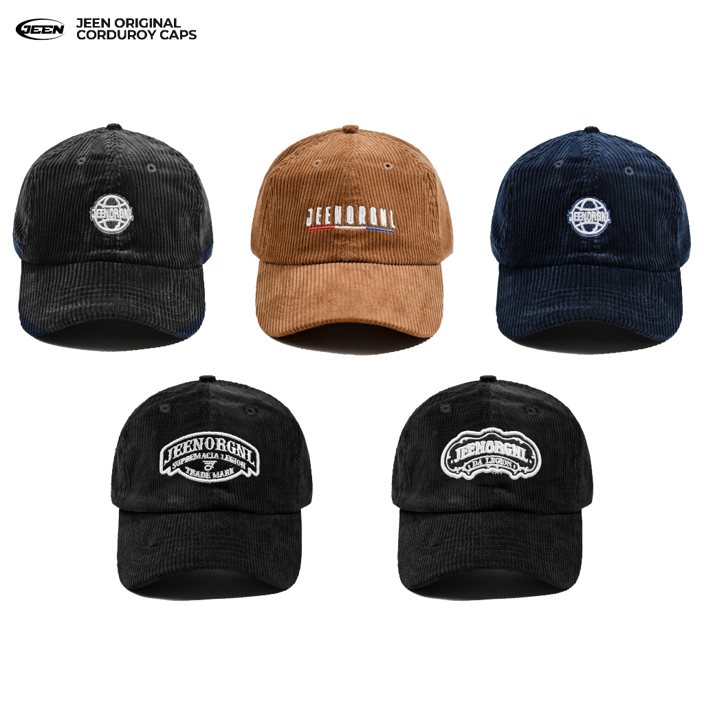 JEEN - Topi Baseball Premium Terbaru Polo Caps Pria Wanita Dewasa Keren Lokal TruckerTermurah Hitam 