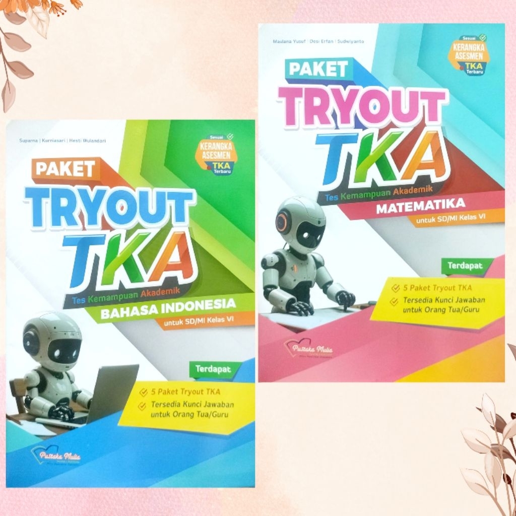 Paket Buku Tryout TKA SD/MI kelas 6 Pustaka Mulia