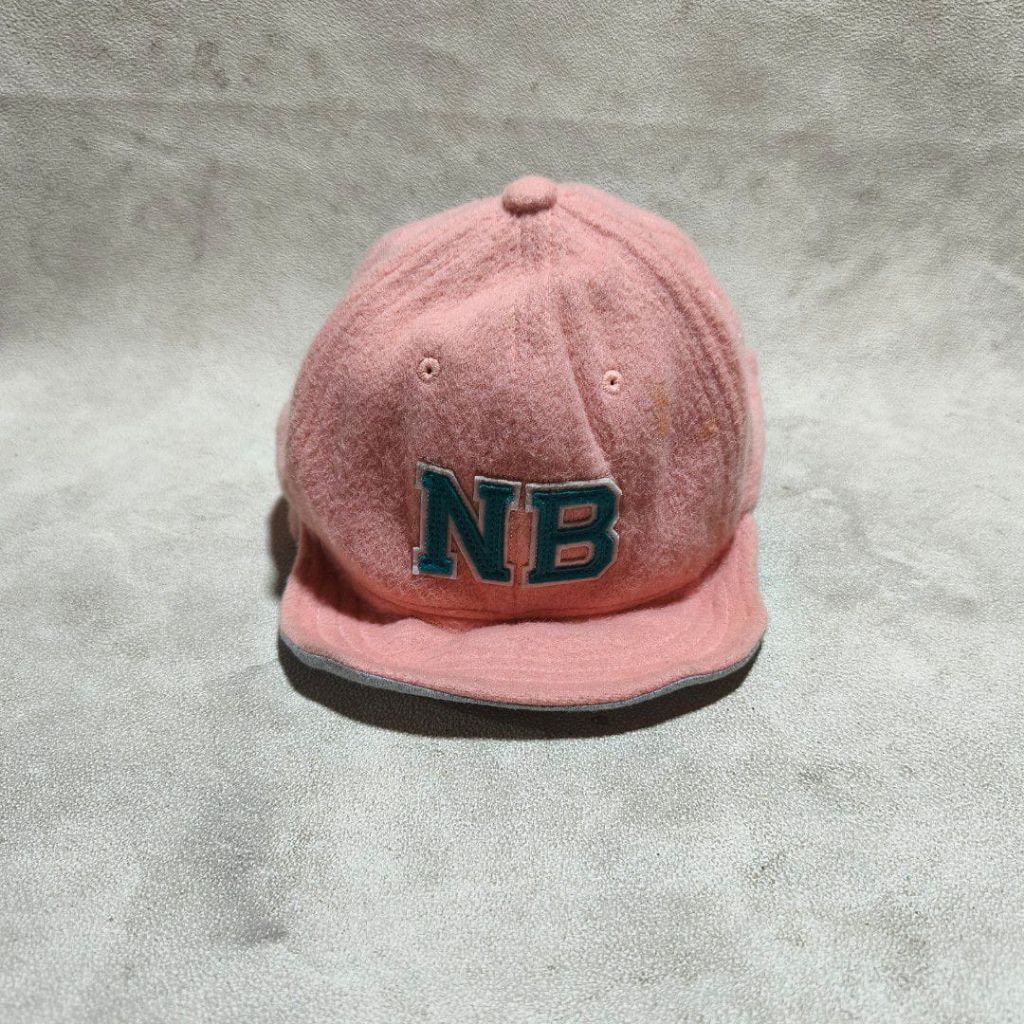 Topi anak nb new balance  peach