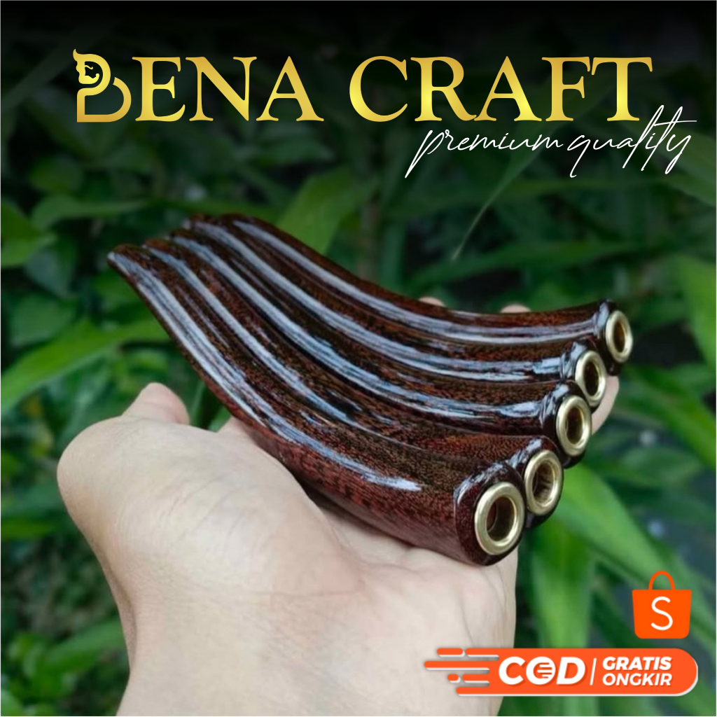 Pipa Once Cangklong Kayu Galih Asem Super Premium Lengkung Glossy Panjang Mewah Elegan