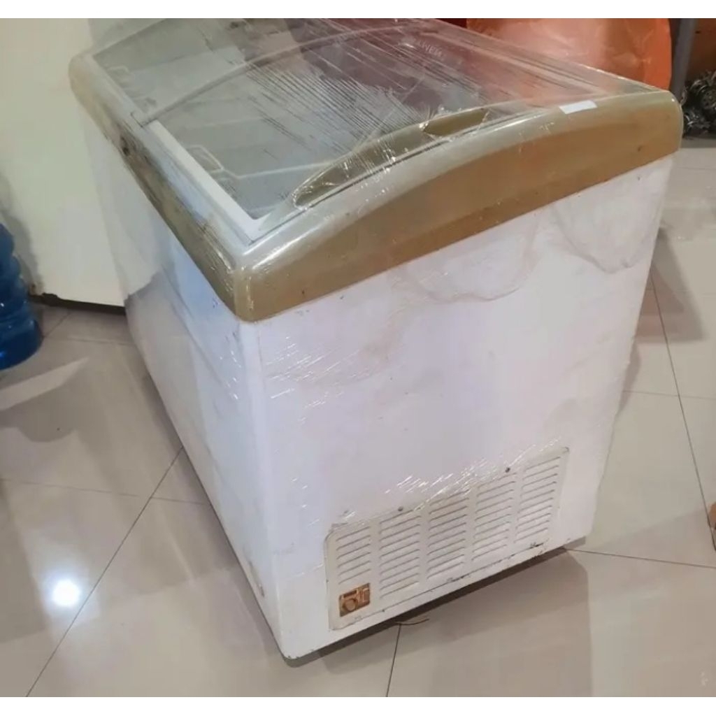 BOX FRESER ES KRIM HAIER 330L BEKAS / SEKEN Frozen Listrik Freezer Mesin