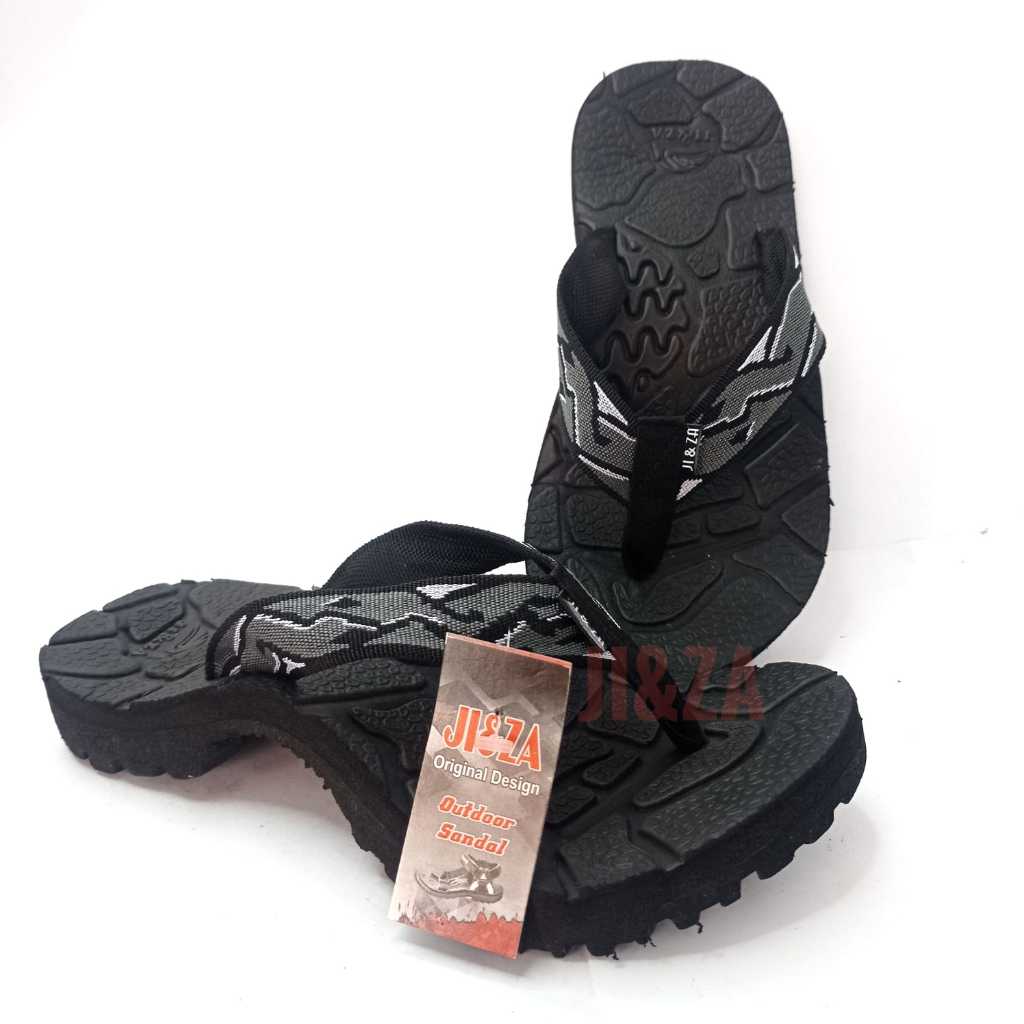 sandal jepit pria anak berkualitas ji&za official karet