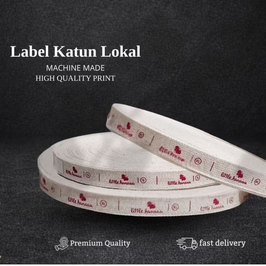 piterban /label baju custom / piterban lokal / katun tebal 45 meter katun tebal / majestic Label