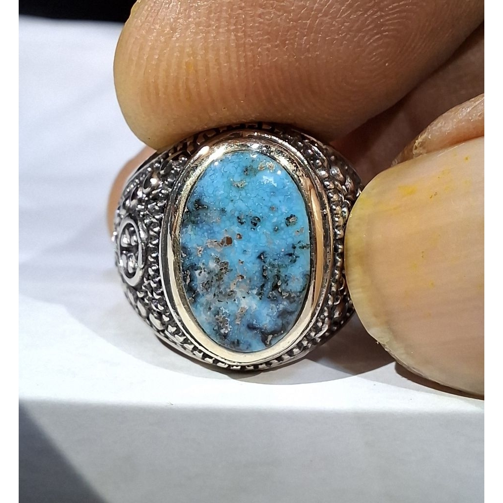PIRUS PERSIA " MINI " BIRU LAUT EST DIM 12x8x5,5 RING 7