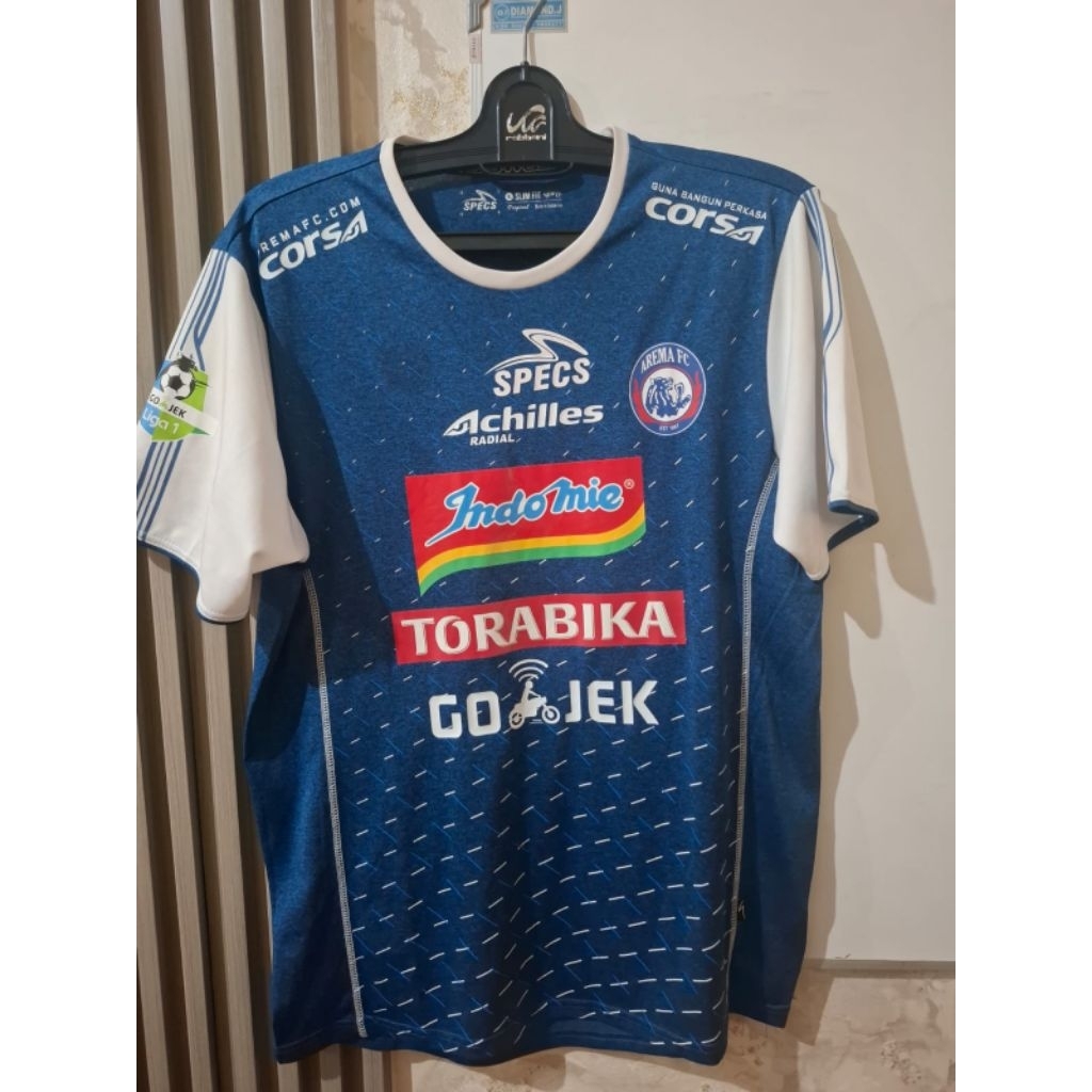 AREMA FC 2018 HOME DEDIK SETIAWAN – OFFICIAL JERSEY ORIGINAL