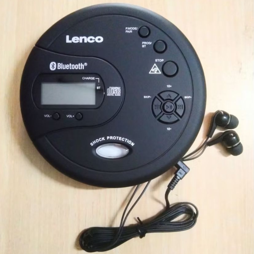 Discman/ Portable CD Player Lenco CD 300 BK
