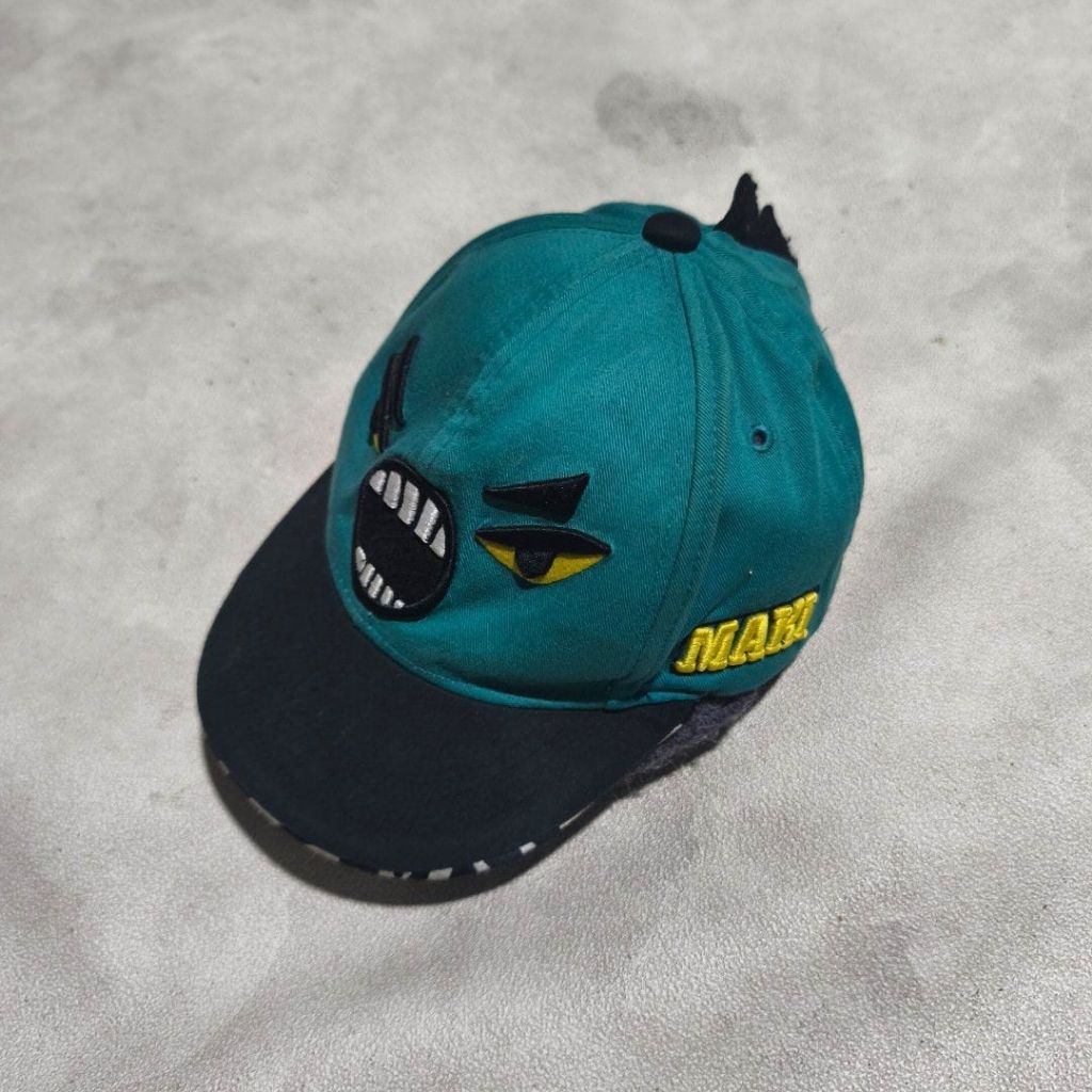 Topi snapback anak elstinko hijau