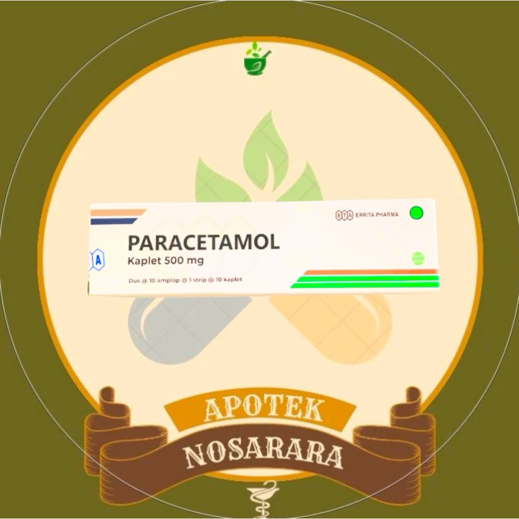 paracetamol box erita