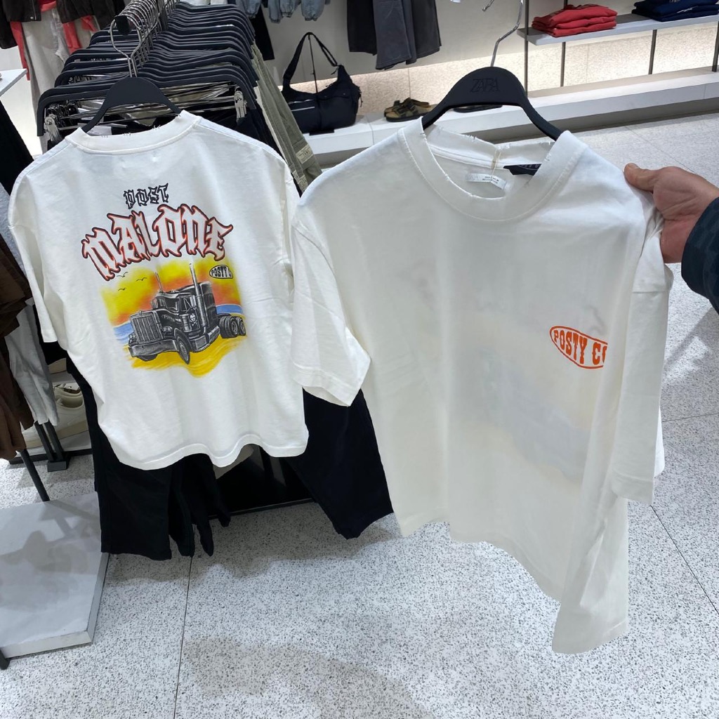 Jastipp. Tshirt Zara (Man)