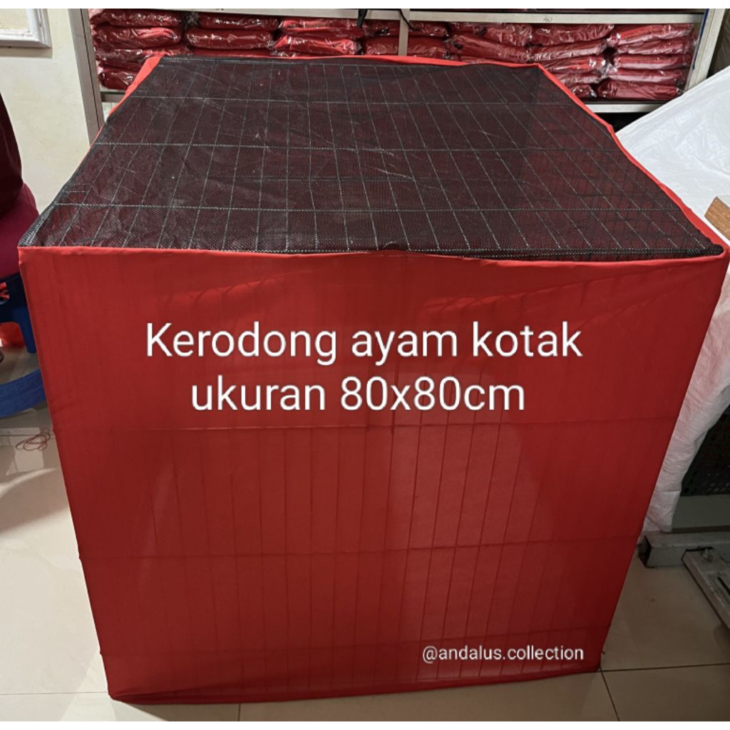 #kerodong ayam#kerodong ayam kotak ukuran 80cmx80cm #kerodong ayam umbaran #sarung ayam #kerodong ek
