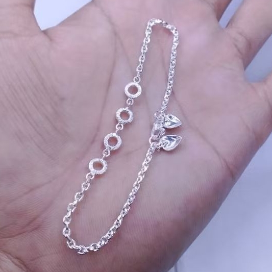 Gelang perak ring dewasa perak murni asli