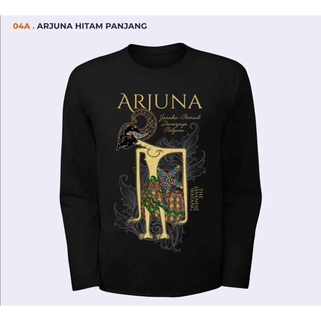 KAOS LENGAN PANJANG WAYANG ARJUNA
