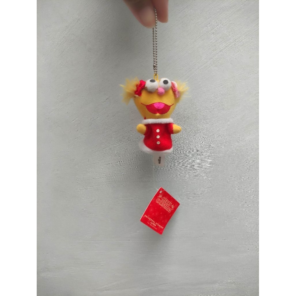 Boneka gantungan kunci/ gantungan tas zoe sesame street original universal studios japan