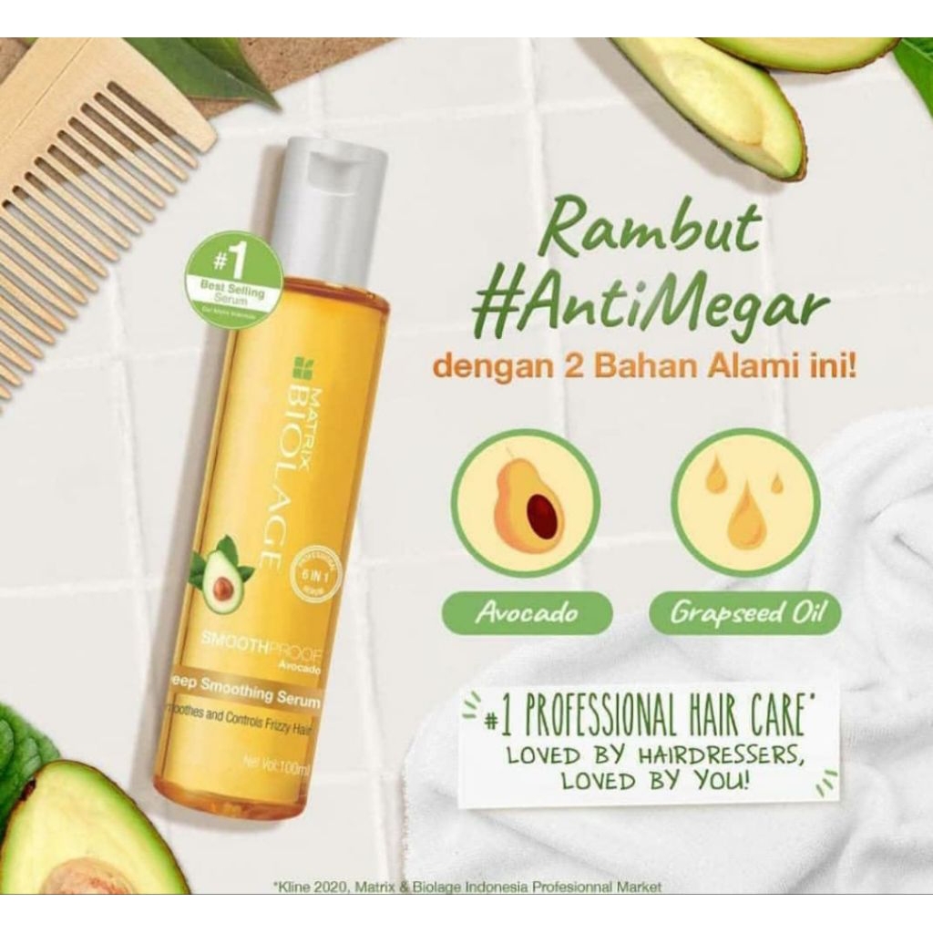 Matrix Biolage smooth serum/Vitamin Rambut Matrix