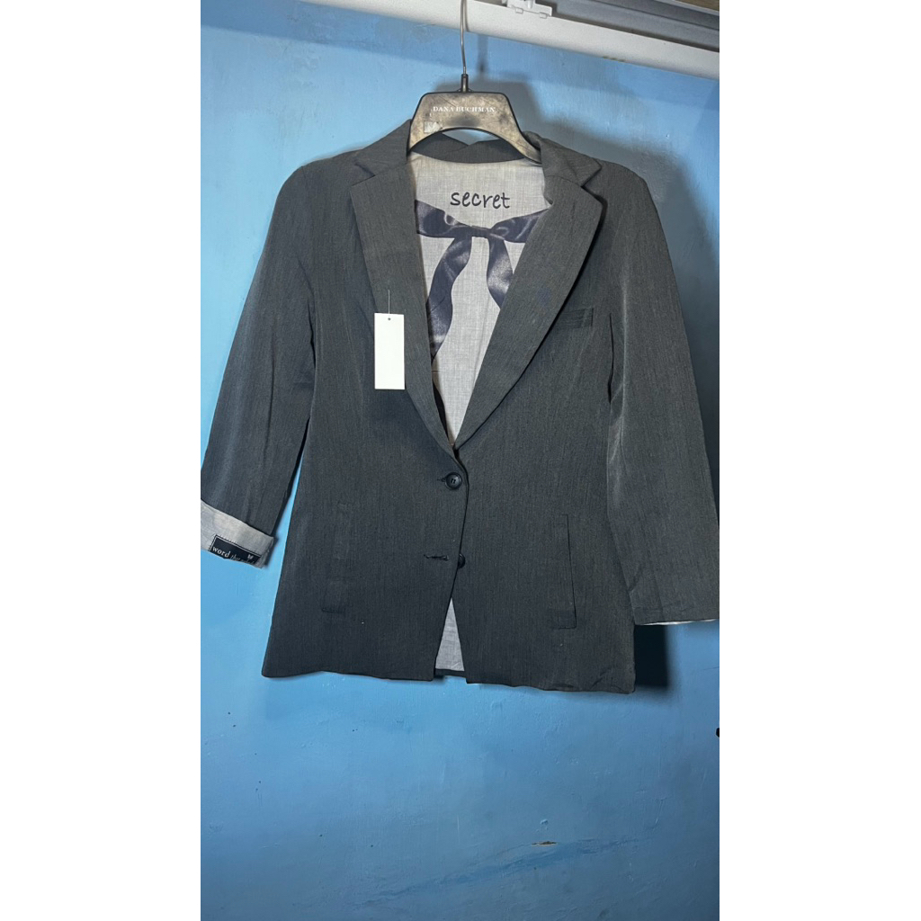blazer wanita 2tone