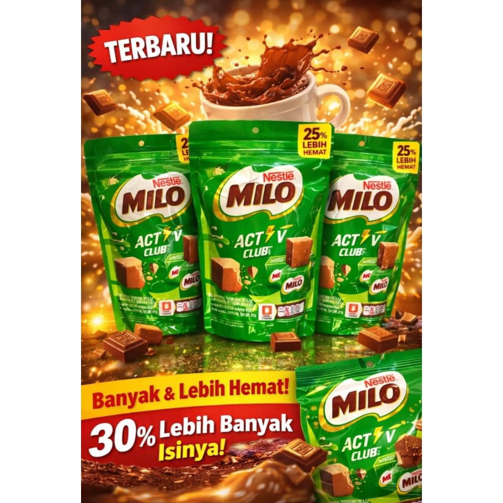 milo permen/ milo cube