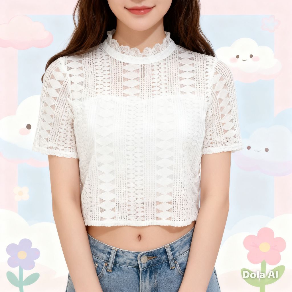 GRL crop top ( A5 )