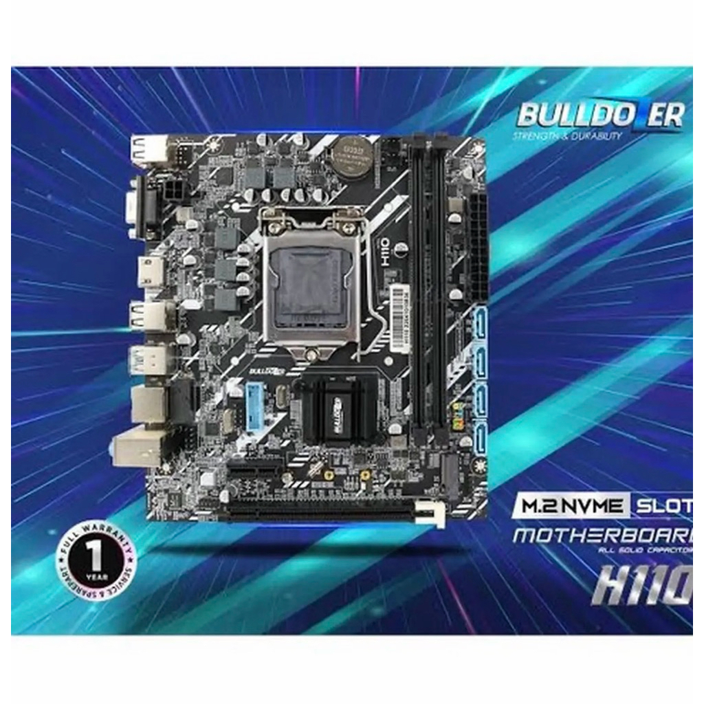 Paket Mobo Intel 1151 H110 Core i5 6500 + Fan Free
