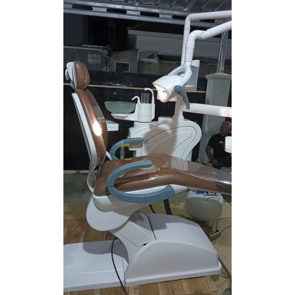 DENTAL UNIT 2ND SMIC LAMPU LED PEMAKAIAN 3 THN DENTAL UNIT MURAH PAKET KOMPLETE