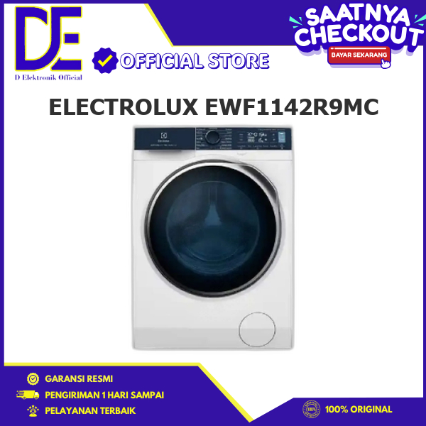 ELECTROLUX EWF1142R9MC  Mesin Cuci Front loading Kapasitas 11 kg EWF1142R9MC EWF1142 142R9MC